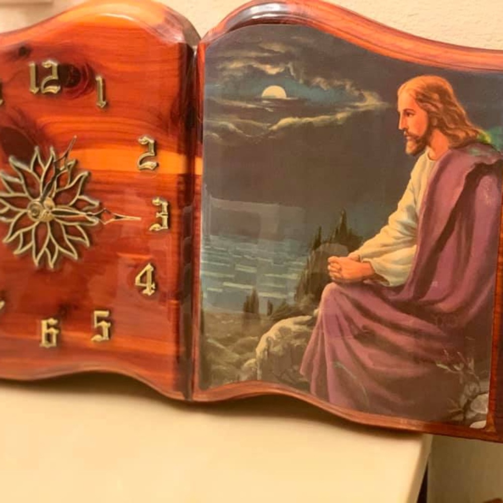 Handcrafted clock